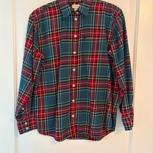 J. Crew women Multicolor Plaid Shirt